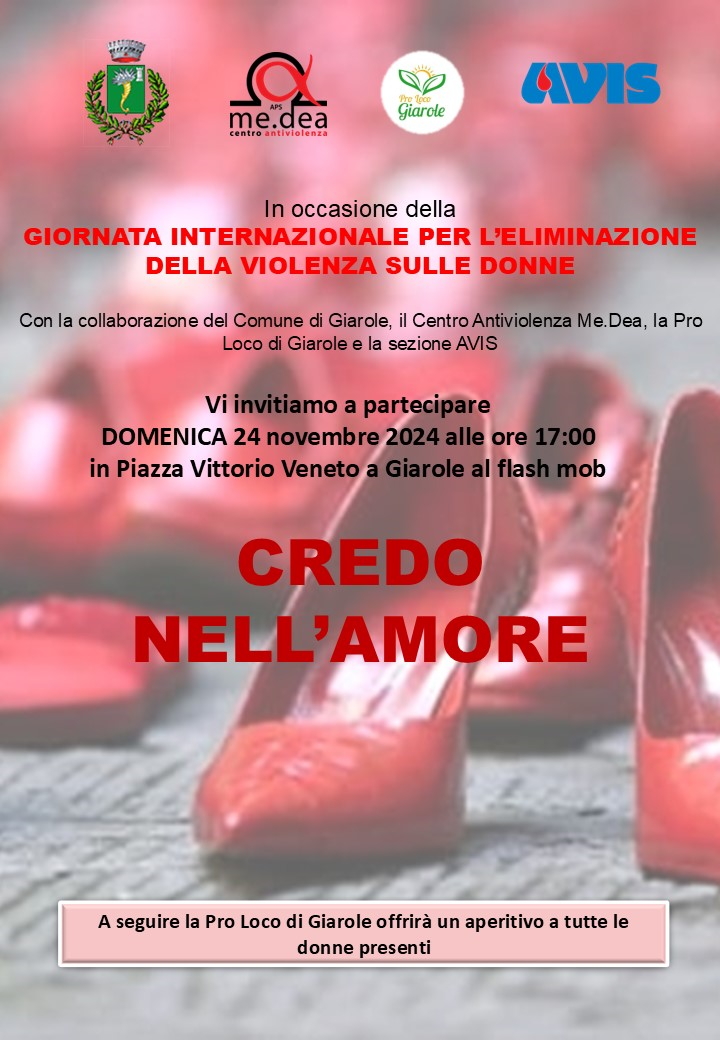 Credo nell'Amore - Giornata internazionale per l’eliminazione della violenza ...